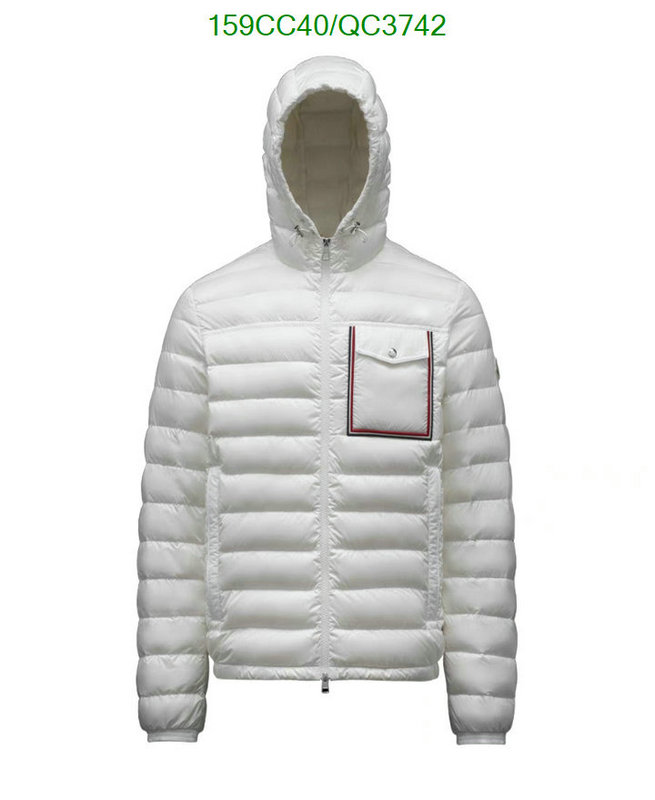 Moncler-Down jacket Men Code: QC3742 $: 159USD