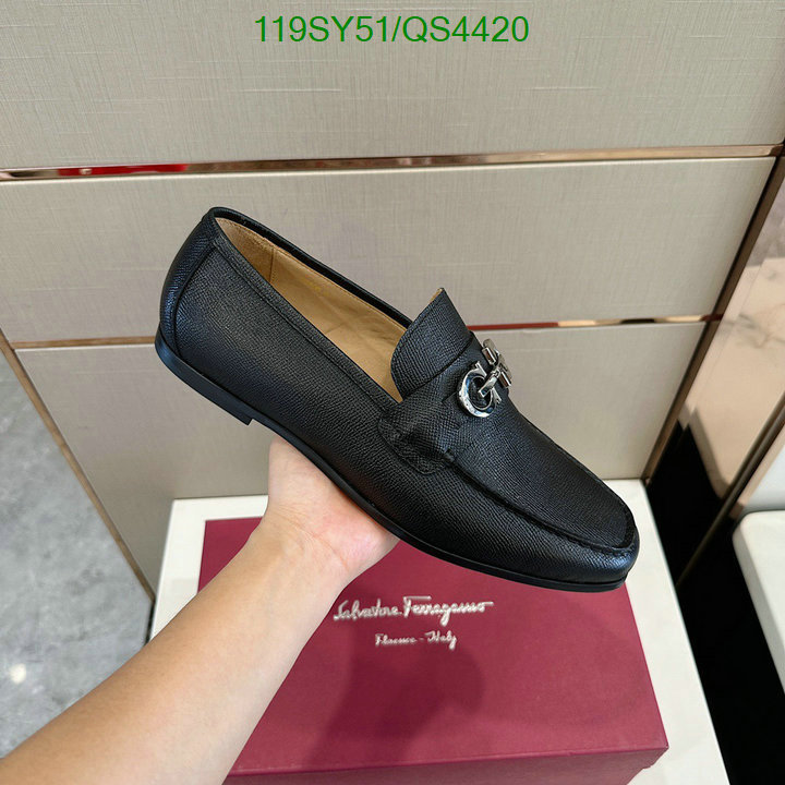 Ferragamo-Men shoes Code: QS4420 $: 119USD