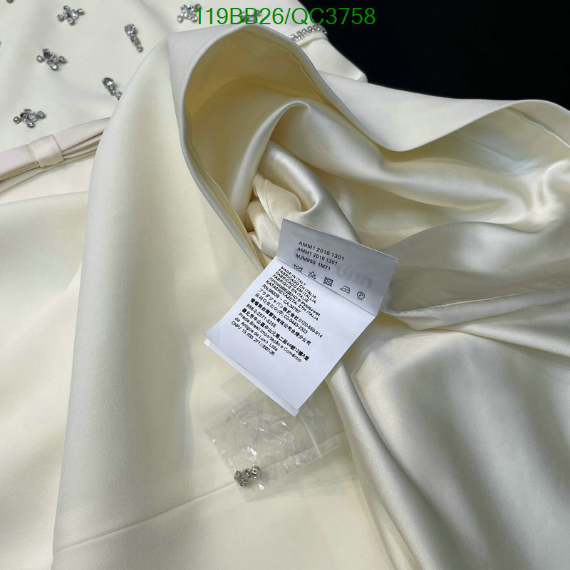 MIUMIU-Clothing Code: QC3758 $: 119USD