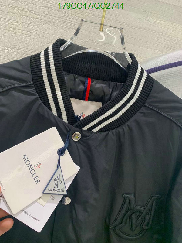 Moncler-Down jacket Men Code: QC2744 $: 179USD