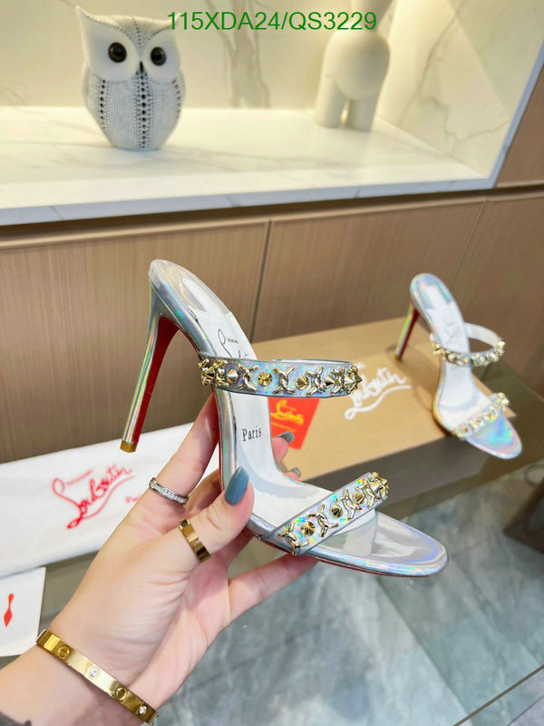 Christian Louboutin-Women Shoes Code: QS3229 $: 115USD