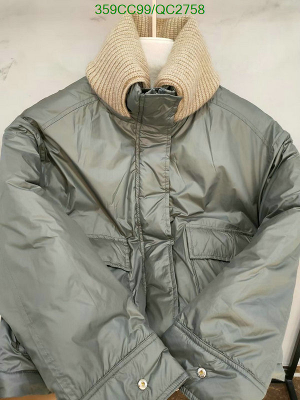 Brunello Cucinelli-Down jacket Women Code: QC2758 $: 359USD