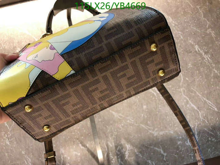 Fendi-Bag-4A Quality Code: YB4669 $: 115USD