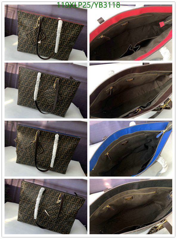 Handbag-Fendi Bag(4A) Code: YB3118 $: 119USD