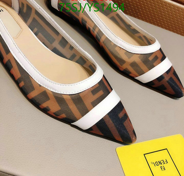 Fendi-Women Shoes Code: YS1494 $: 75USD