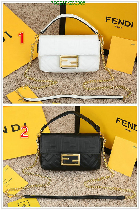 Baguette-Fendi Bag(4A) Code: ZB3008 $: 75USD