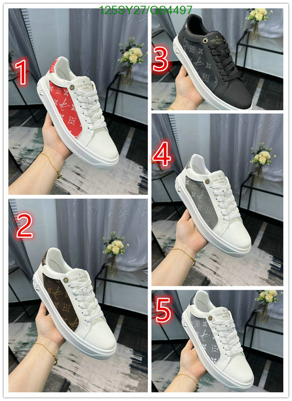 LV-Men shoes Code: QS4497 $: 125USD