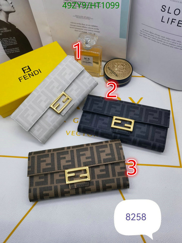 Wallet-Fendi Bag(4A) Code: HT1099 $: 49USD