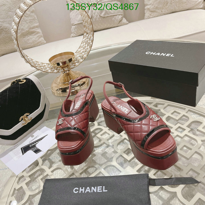 Chanel-Women Shoes Code: QS4867 $: 135USD