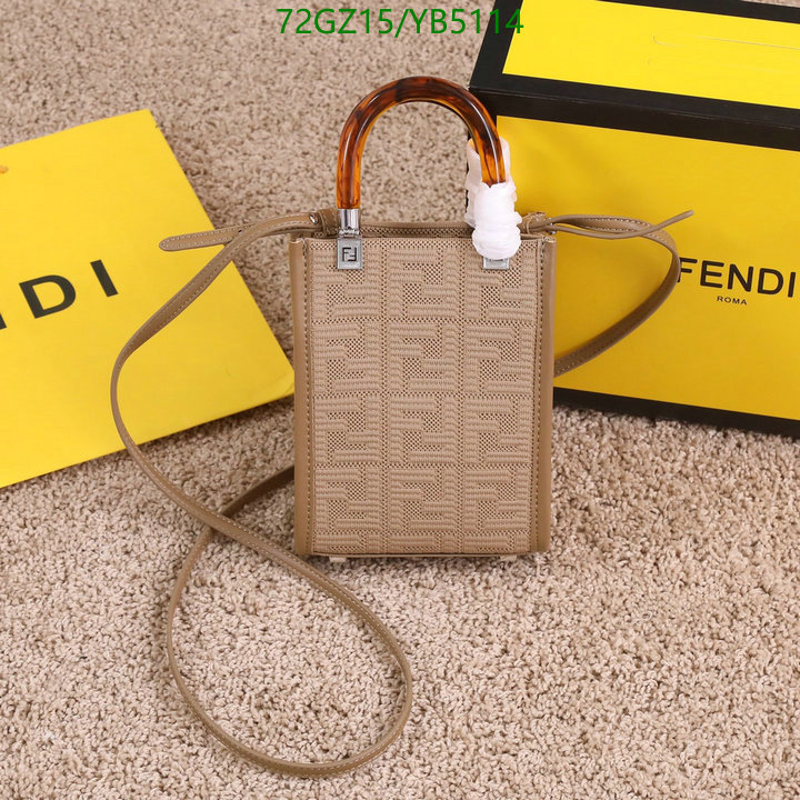 Sunshine-Fendi Bag(4A) Code: YB5114 $: 72USD