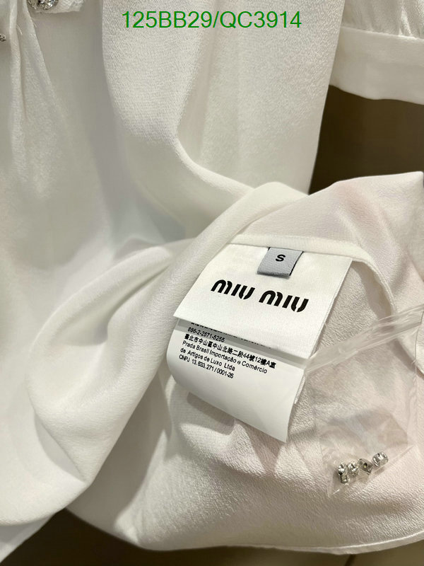 MIUMIU-Clothing Code: QC3914 $: 125USD
