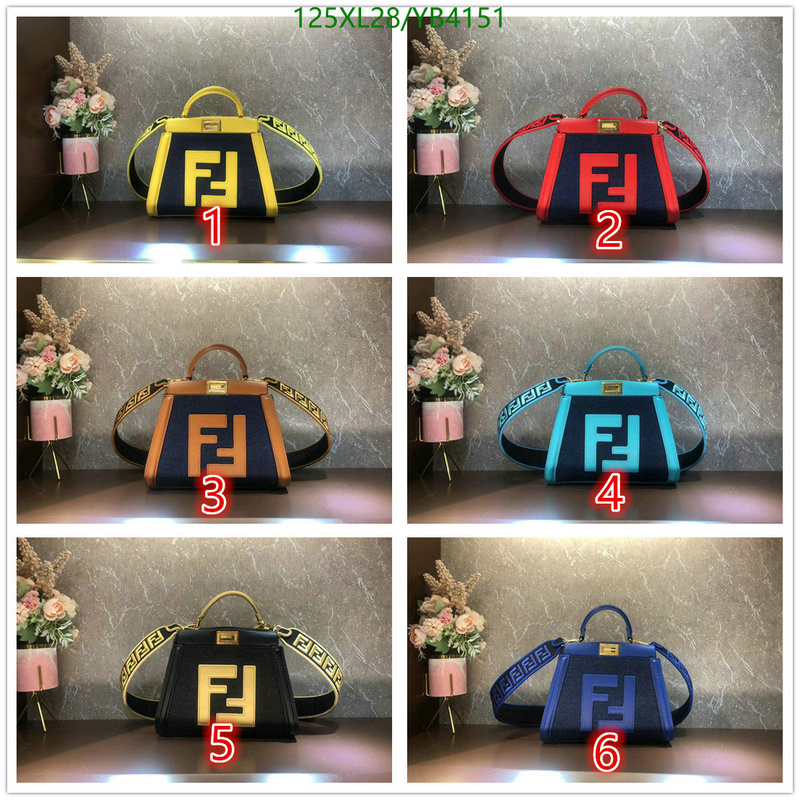 Fendi-Bag-4A Quality Code: YB4151 $: 125USD