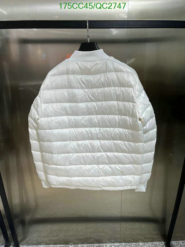 Moncler-Down jacket Men Code: QC2747 $: 175USD