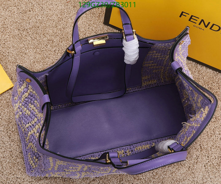 Handbag-Fendi Bag(4A) Code: ZB3011 $: 129USD