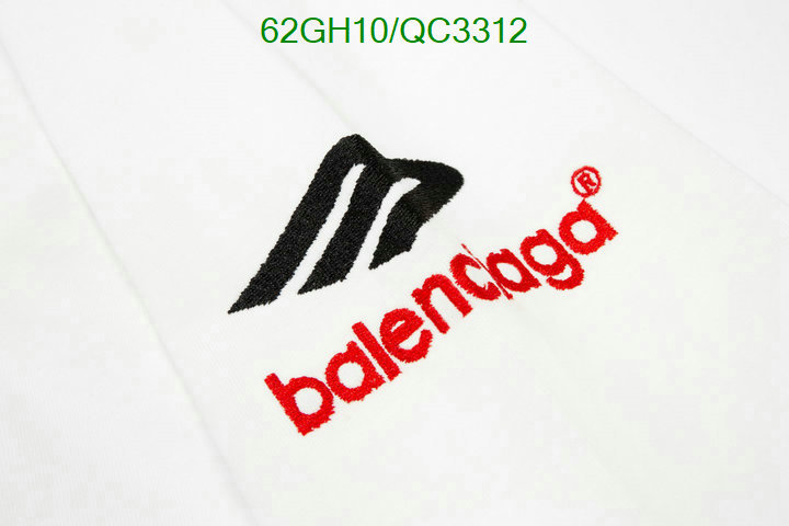 Balenciaga-Clothing Code: QC3312 $: 62USD