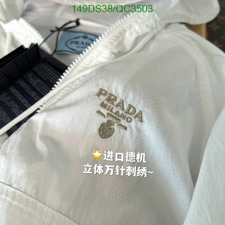 Prada-Clothing Code: QC3503 $: 149USD