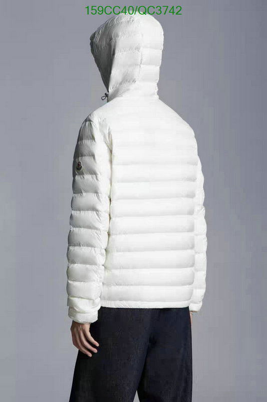 Moncler-Down jacket Men Code: QC3742 $: 159USD