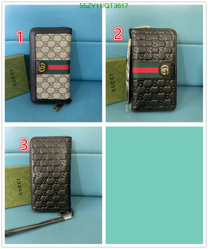 Gucci-Wallet-4A Quality Code: QT3617 $: 55USD