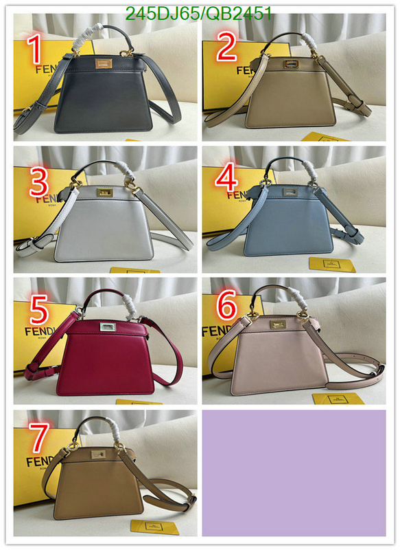 Peekaboo-Fendi Bag(Mirror Quality) Code: QB2451 $: 245USD