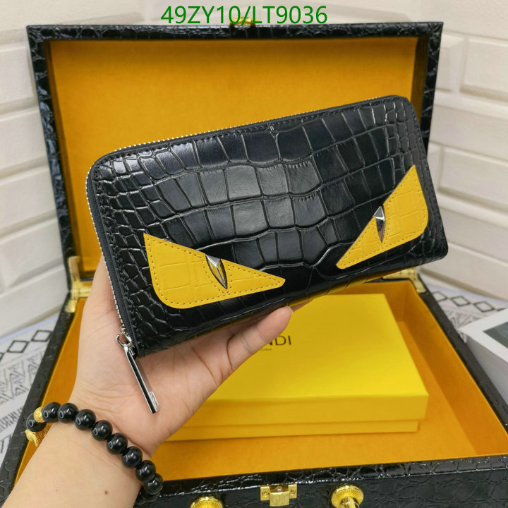 Wallet-Fendi Bag(4A) Code: LT9036 $: 49USD