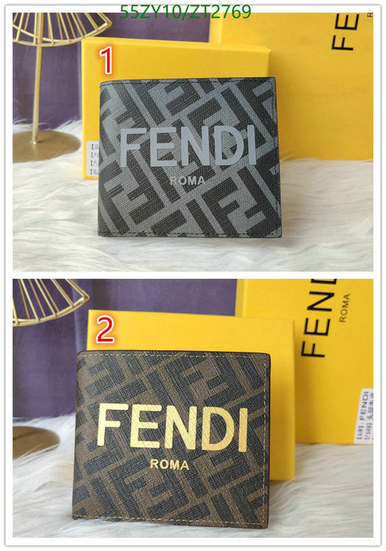 Wallet-Fendi Bag(4A) Code: ZT2769 $: 55USD