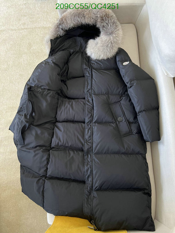 Moncler-Down jacket Women Code: QC4251 $: 209USD