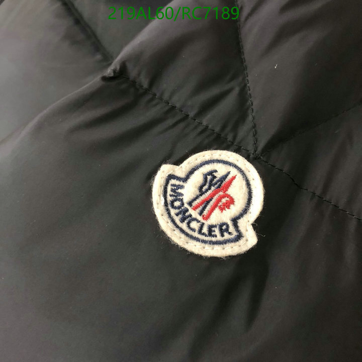 Moncler-Down jacket Men Code: RC7189 $: 219USD