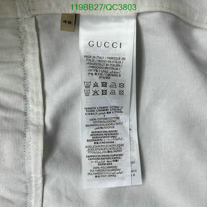 Gucci-Clothing Code: QC3803 $: 119USD