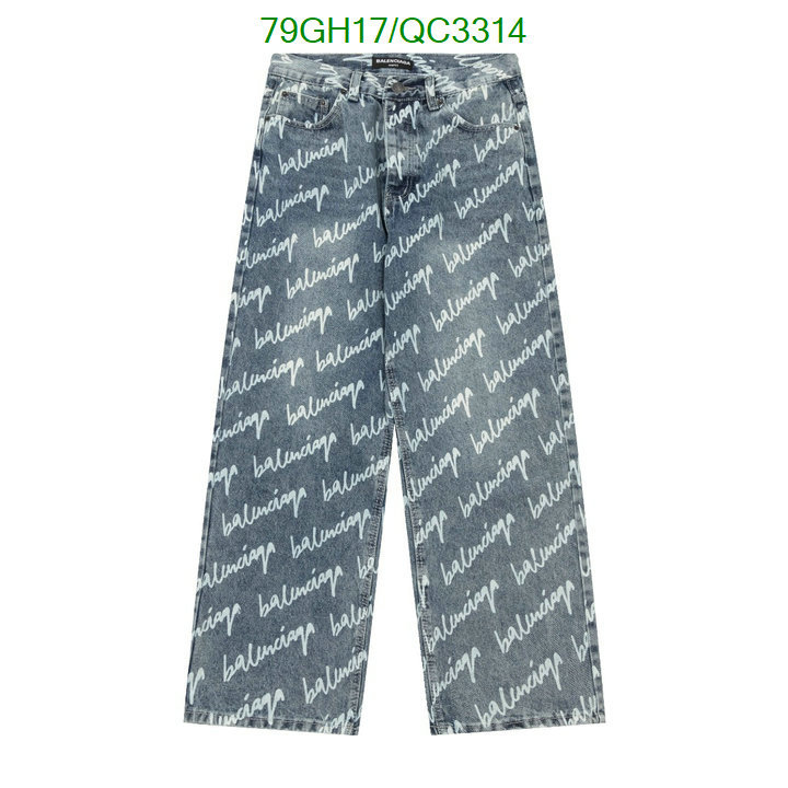Balenciaga-Clothing Code: QC3314 $: 79USD