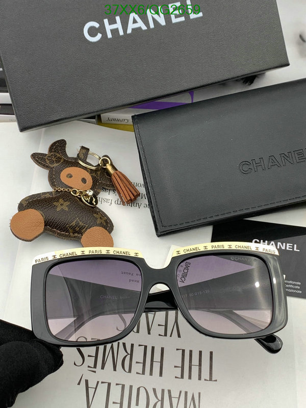 Chanel-Glasses Code: QG2659 $: 37USD