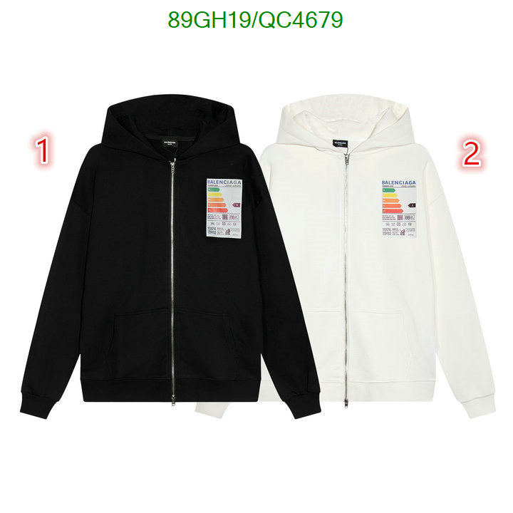 Balenciaga-Clothing Code: QC4679 $: 89USD