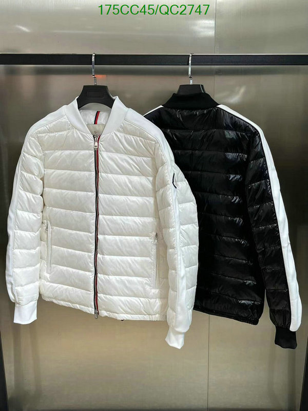 Moncler-Down jacket Men Code: QC2747 $: 175USD