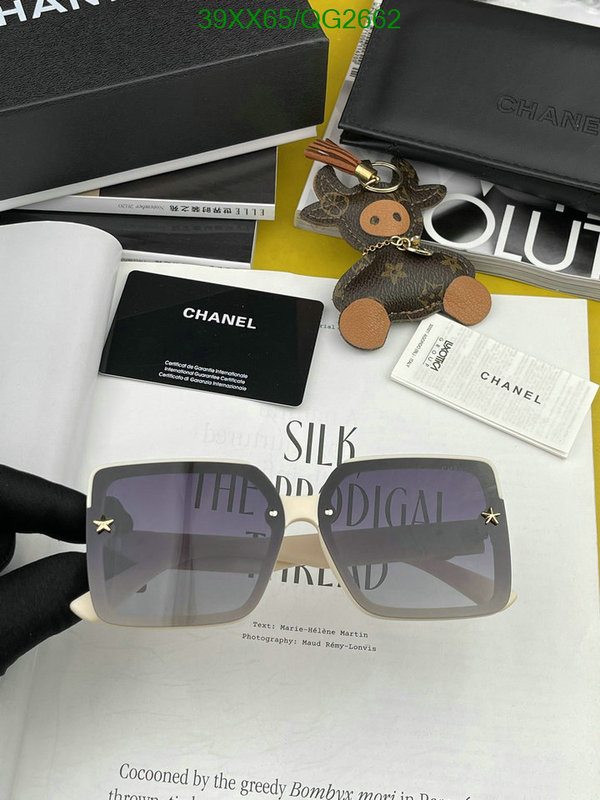 Chanel-Glasses Code: QG2662 $: 39USD