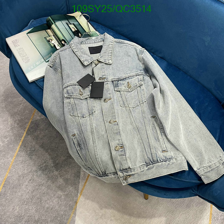 Prada-Clothing Code: QC3514 $: 109USD