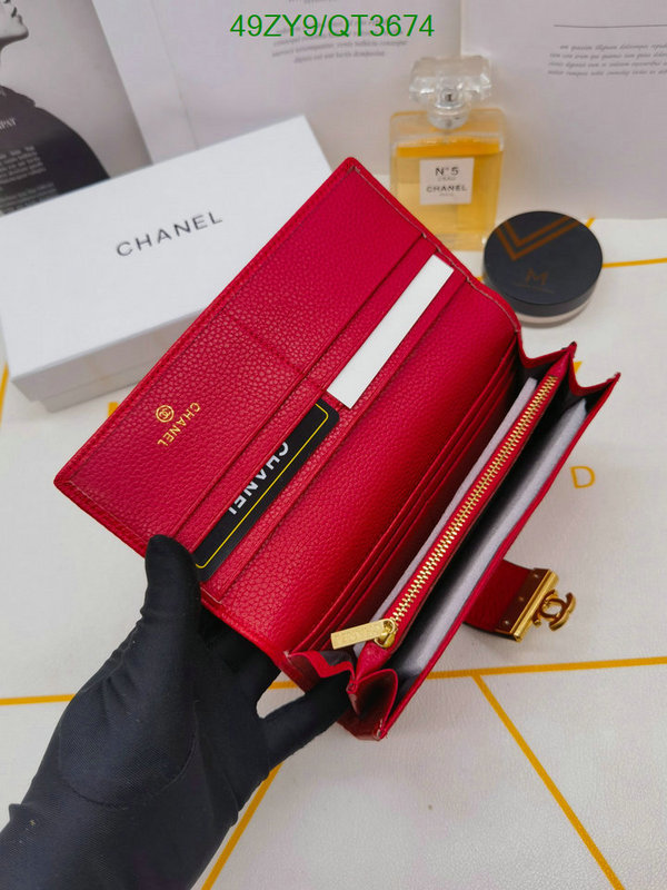 Chanel-Wallet(4A) Code: QT3674 $: 49USD