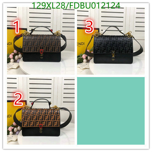 Diagonal-Fendi Bag(4A) Code: FDBU012124 $: 129USD