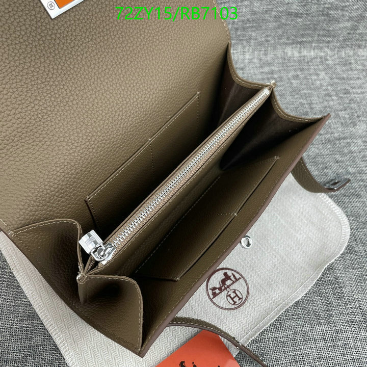 Hermes-Bag-4A Quality Code: RB7103 $: 72USD