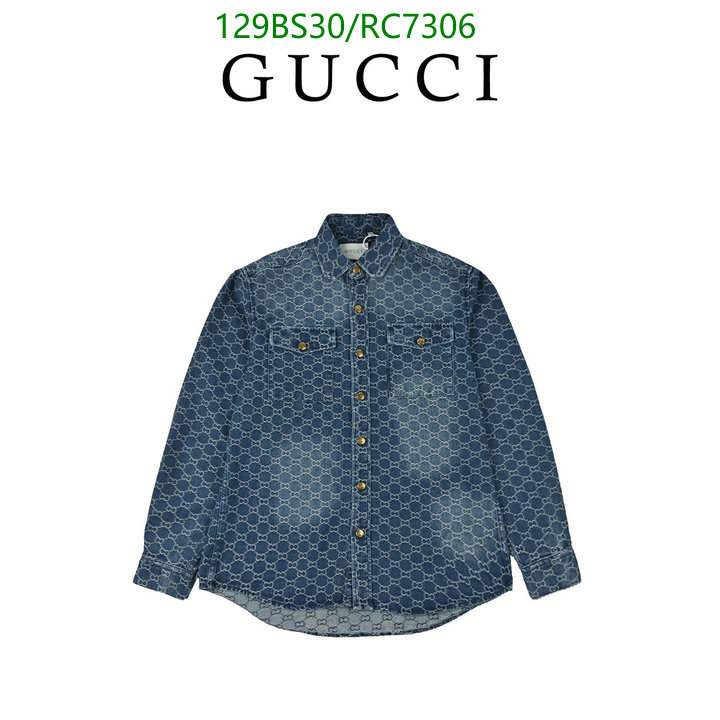 Gucci-Clothing Code: RC7306 $: 129USD
