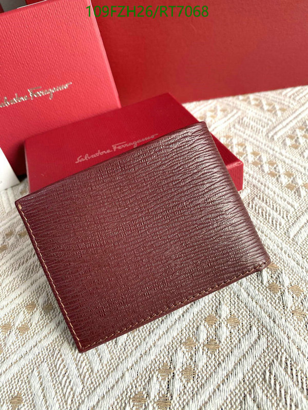 Ferragamo-Wallet Mirror Quality Code: RT7068 $: 109USD