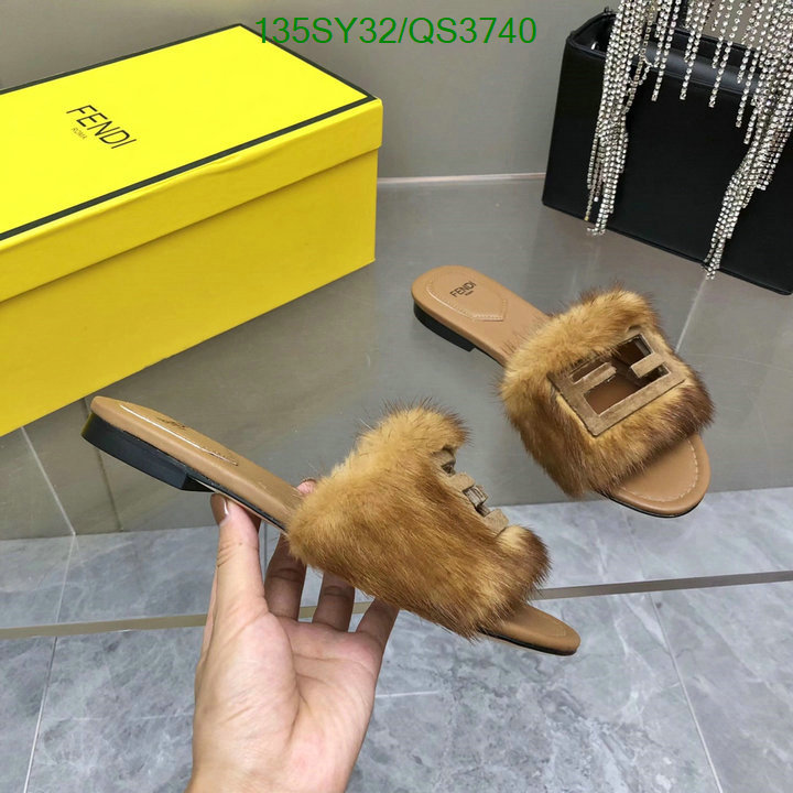 Fendi-Women Shoes Code: QS3740 $: 135USD