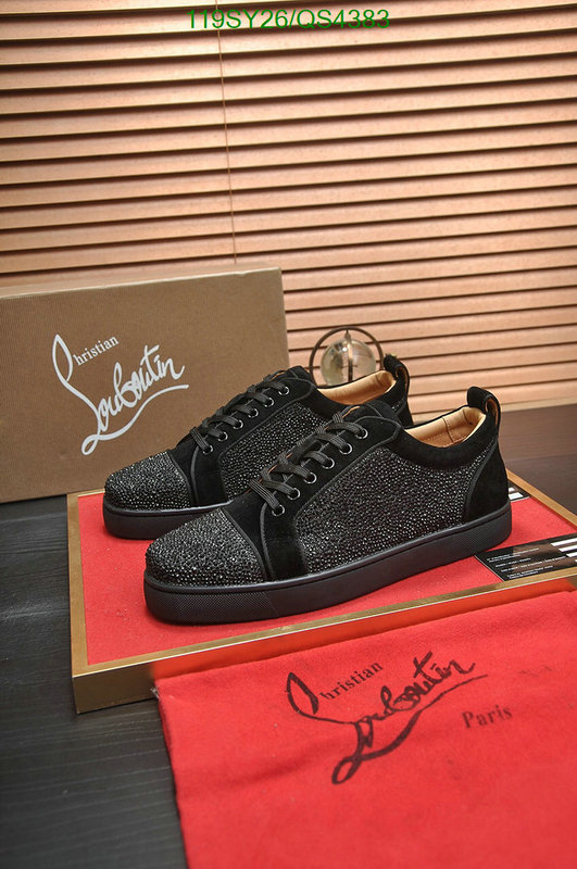 Christian Louboutin-Men shoes Code: QS4383 $: 119USD