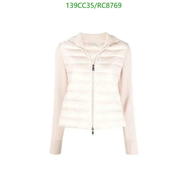 Moncler-Down jacket Women Code: RC8769 $: 139USD