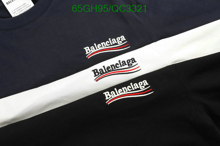 Balenciaga-Clothing Code: QC3321 $: 65USD