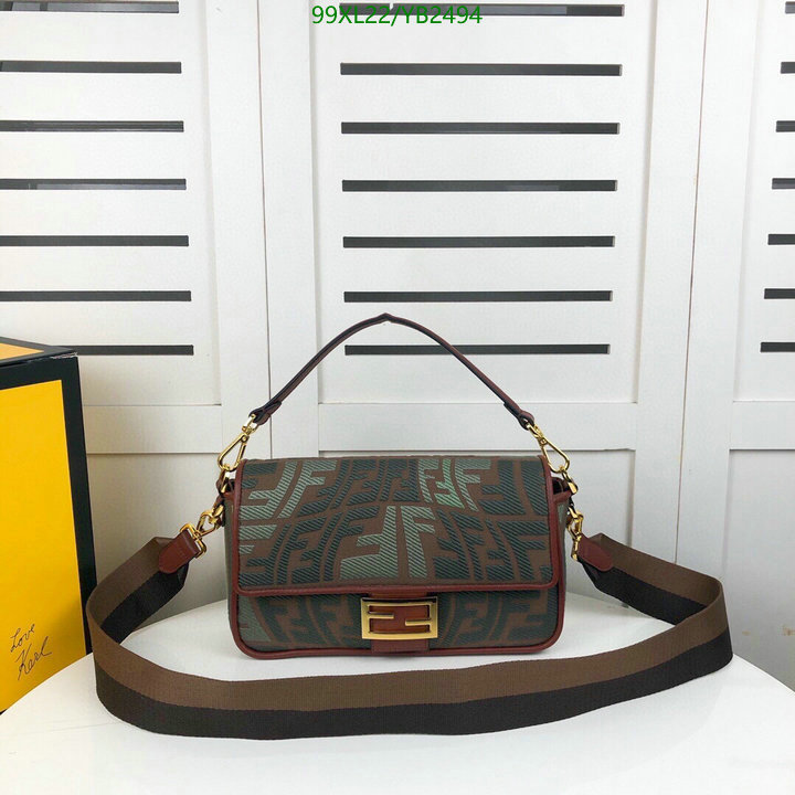 Fendi-Bag-4A Quality Code: YB2494 $: 99USD