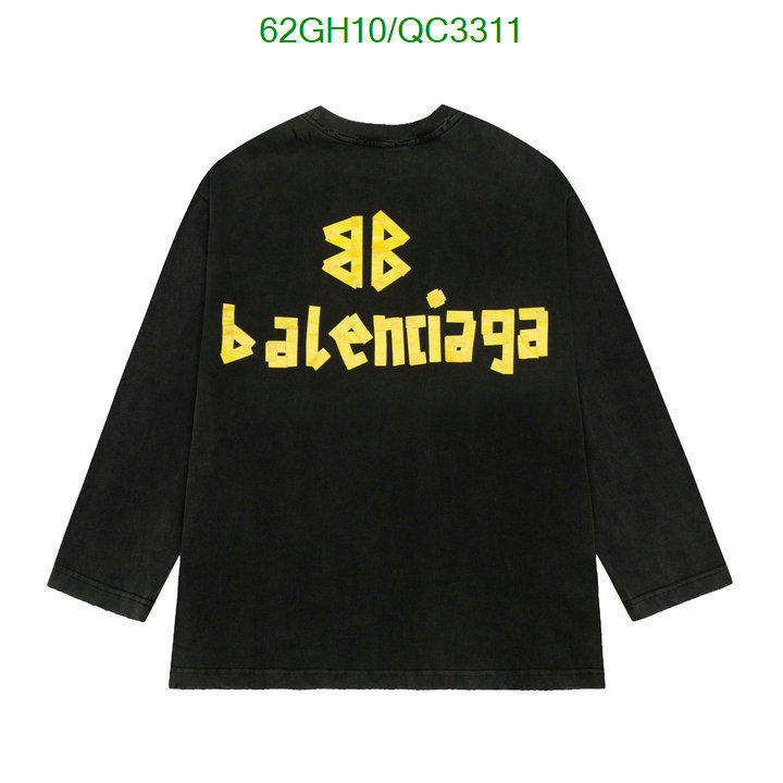 Balenciaga-Clothing Code: QC3311 $: 62USD