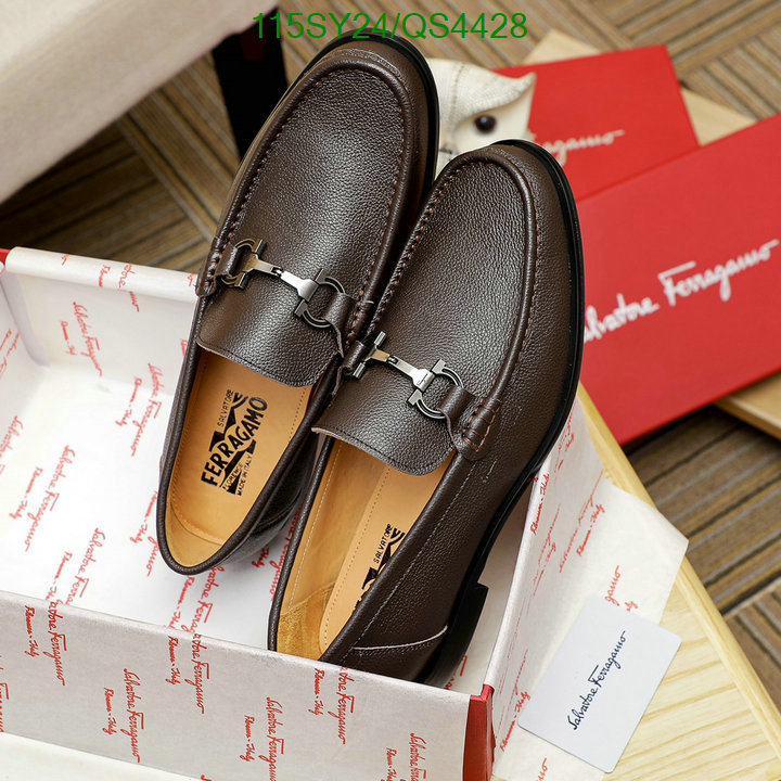 Ferragamo-Men shoes Code: QS4428 $: 115USD