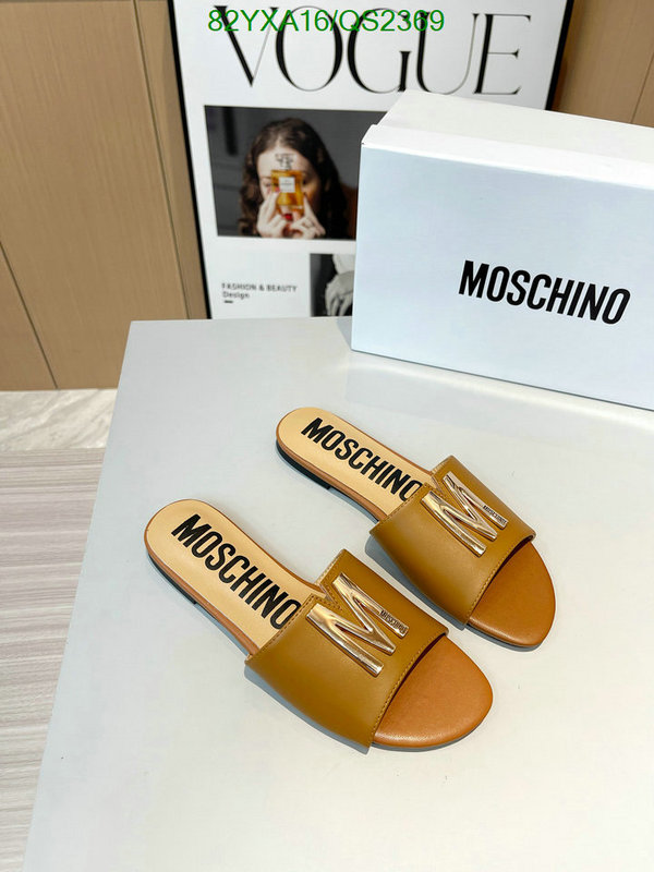 MOSCHINO-Women Shoes Code: QS2369