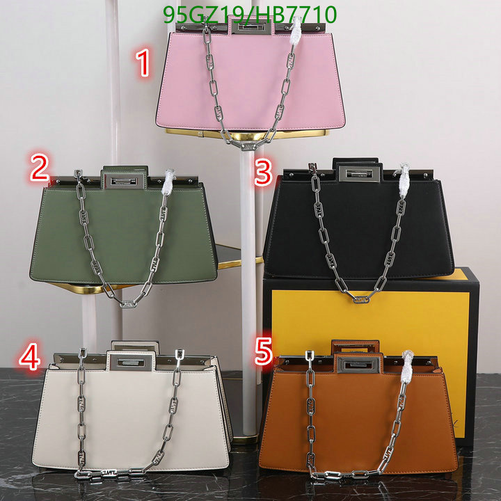 Handbag-Fendi Bag(4A) Code: HB7710 $: 95USD