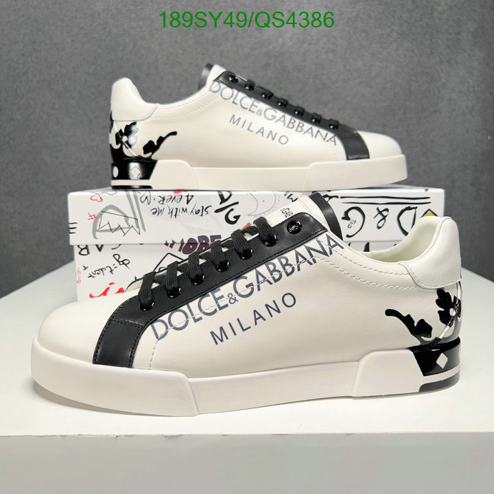 D&G-Men shoes Code: QS4386 $: 189USD