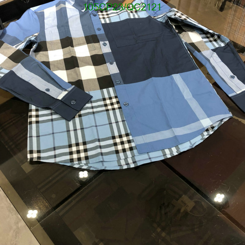 Burberry-Clothing Code: QC2121 $: 105USD